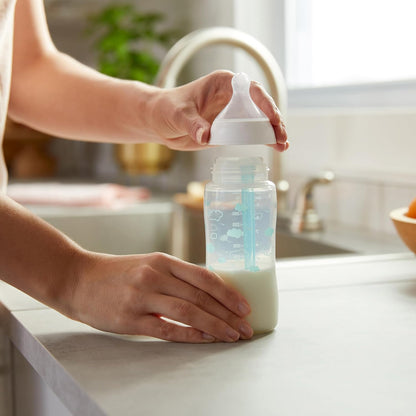 NUK Smooth Flow Pro Baby Bottle Replacement Nipples, Silicone, Anti-Colic, Leak-Proof, Pack of 2