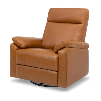 Davinci Suzy Glider Recliner Nursery Chair - Glider Rocking Chair for Nursery and Living Room - GREENGUARD Gold, FSC & Certi-PUR US Certified - 360° Swivel Rocker Recliner Chair (Cozy Cream Boucle)