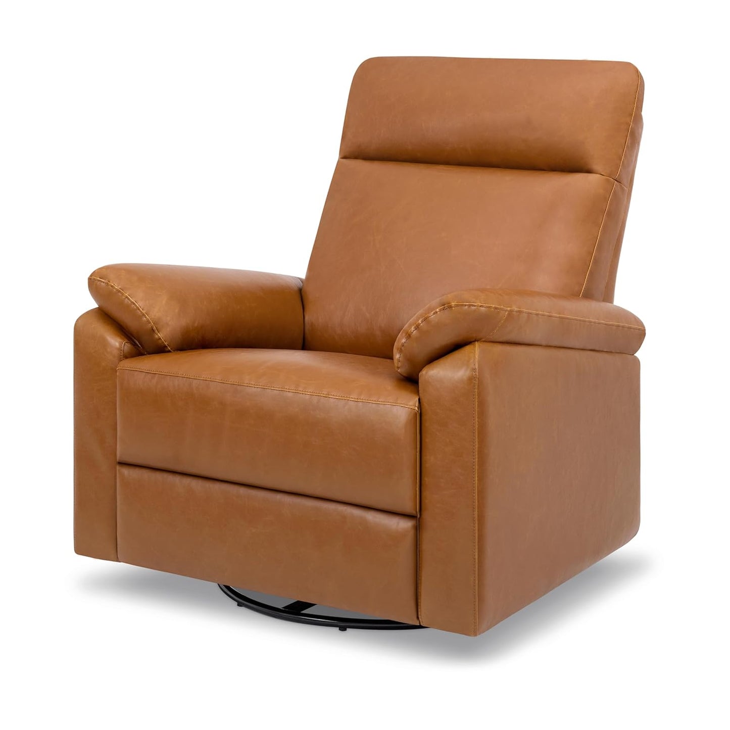 Davinci Suzy Glider Recliner Nursery Chair - Glider Rocking Chair for Nursery and Living Room - GREENGUARD Gold, FSC & Certi-PUR US Certified - 360° Swivel Rocker Recliner Chair (Cozy Cream Boucle)