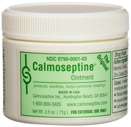 Calmoseptine Diaper Rash Ointment Jar - 2.5 Oz by Calmoseptine