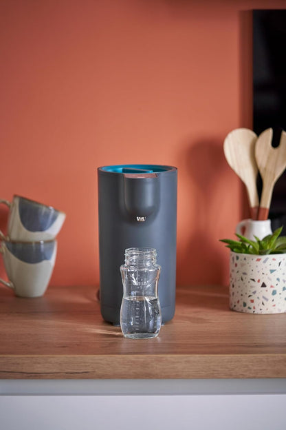 Babymoov Instant Baby Bottle Prep - Automatic Water Warmer & Dispenser for Fast & Easy Baby Formula Bottles (Stainless Steel Tank)