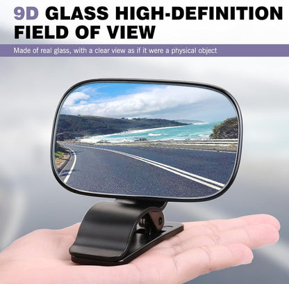 Car Interior Rearview Baby Mirror, 360° Rotation Safety Auto Seat Mirror, Kids Car Accessories, Universal for Observing Infant Toddler Child Children Backseat Adjustable Rearview