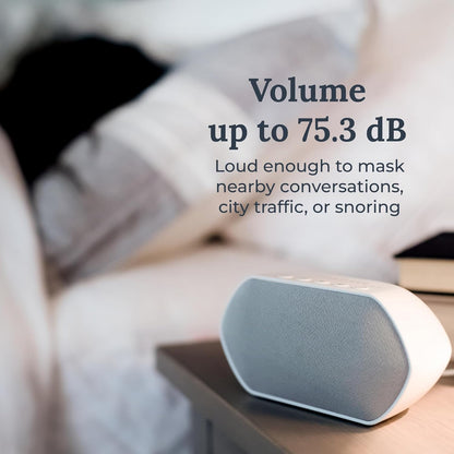 Yogasleep Travelcube Portable White Noise Machine with Timer & 6 Soothing Natural Sounds, Noise Canceling for Office Privacy & Meditation, Sleep Therapy for Adults & Baby, Must Have Registry Gift