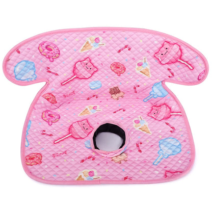 Babenest Car Seat Potty Protector Cover -Waterproof Carseat Training Liner for Baby &Toddler Shower Gift, Dry Piddle Pee Pad with Fun Designs for Strollers & Infant Car Seats (2pcs Pink)
