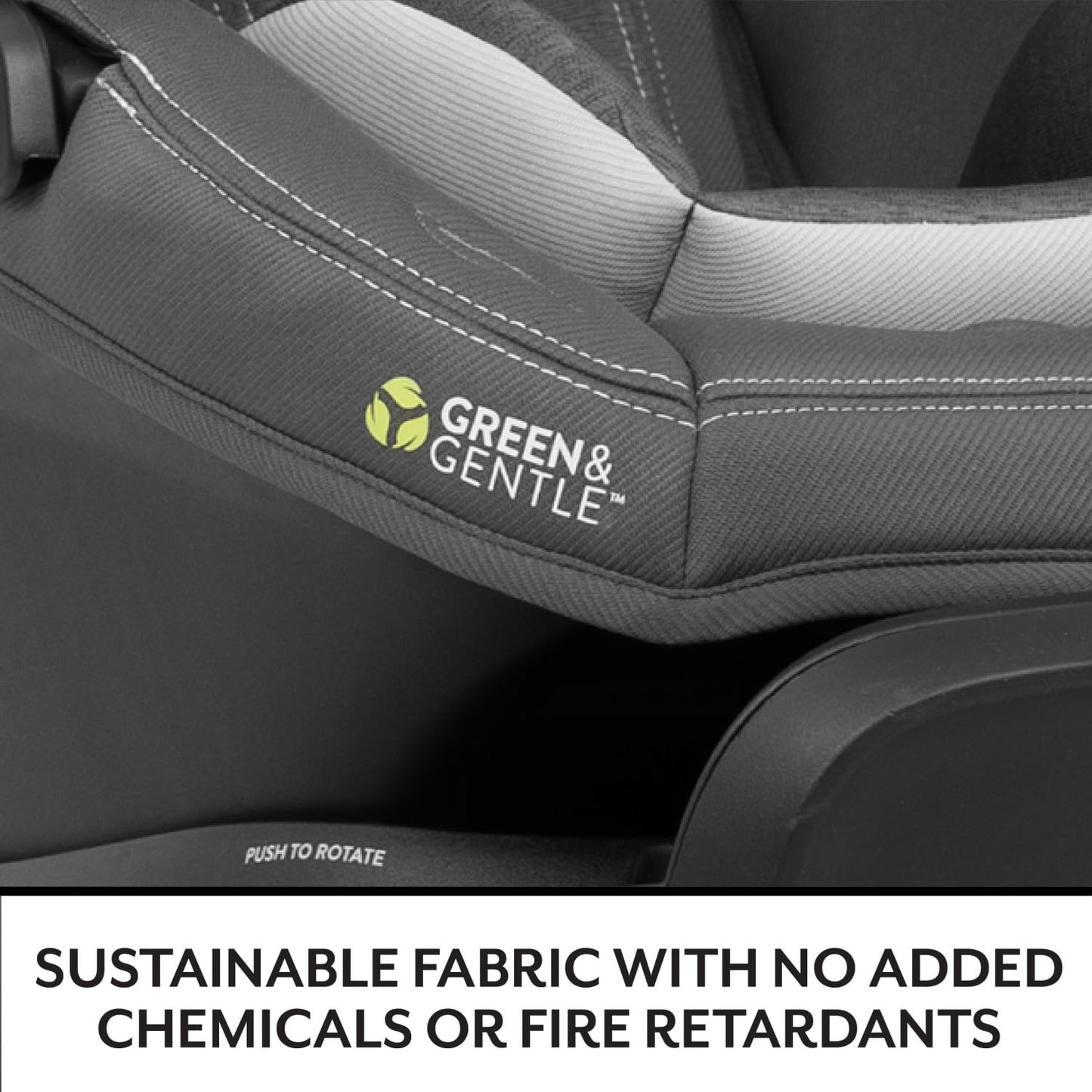 Evenflo Revolve180 LiteMax NXT Rotating Rear-Facing Lightweight Preemie and Infant Car Seat 3-30lbs. with SensorySoothe. Easy Install with Base (Agate Purple)