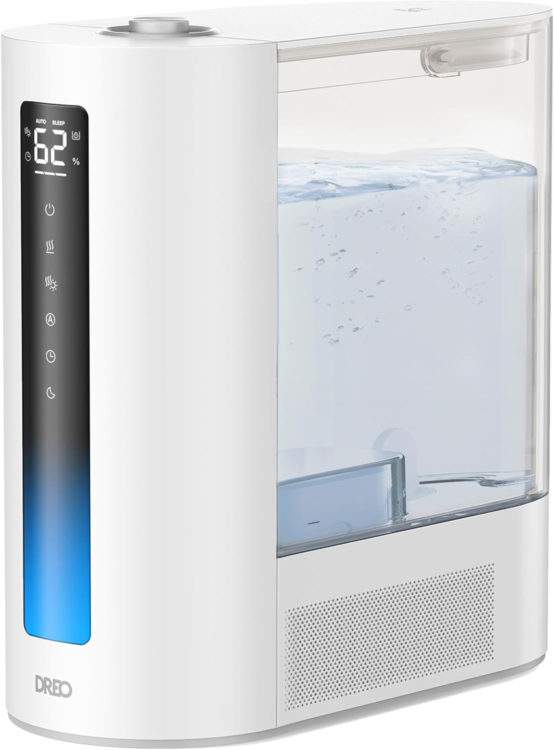 DREO 6L Humidifiers for Bedroom, Smart Warm & Cool Mist for Large Room, 60Hr Quiet Runtime for Baby, Plant, Humidity Sensor, Indicator Light, 12H Timer, Google/Alexa, HM713S