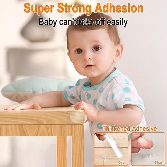 Corner Protectors Baby Proofing (16-Pack),Pre-Taped Table Corner Protectors for Baby, Baby Proof Corners and Edges with Strong Adhesion