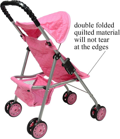 My First Doll Stroller Denim for Baby Doll