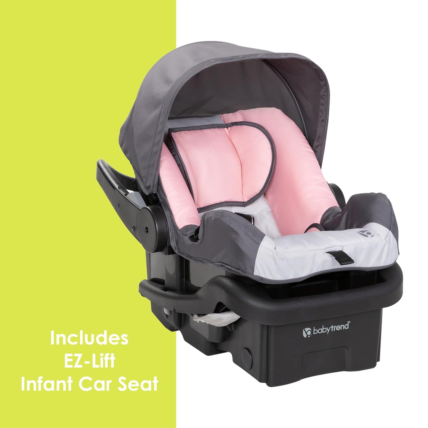 Baby Trend Stroller and EZ-Lift Infant Car Seat, EZ Ride Travel System, Dash Grey