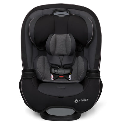 Safety 1st Grow and Go All-in-One Slim Convertible Car Seat, Rear Facing, 5-40 lbs, Forward Facing (30–65 lbs), High Back Booster Seat 40-100 pounds, Alaskan Blue