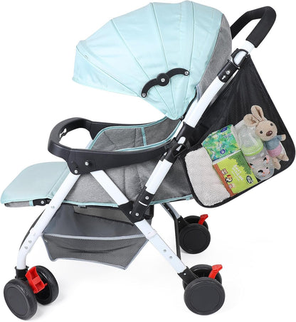 Accmor Universal Stroller Organizer, Side Sling Stroller Organizer, Mesh Cargo Net Stroller Storage Caddy Accessories, Stroller Bag Accessories Fits for Uppababy, Nuna, Baby Jogger, Doona Strollers
