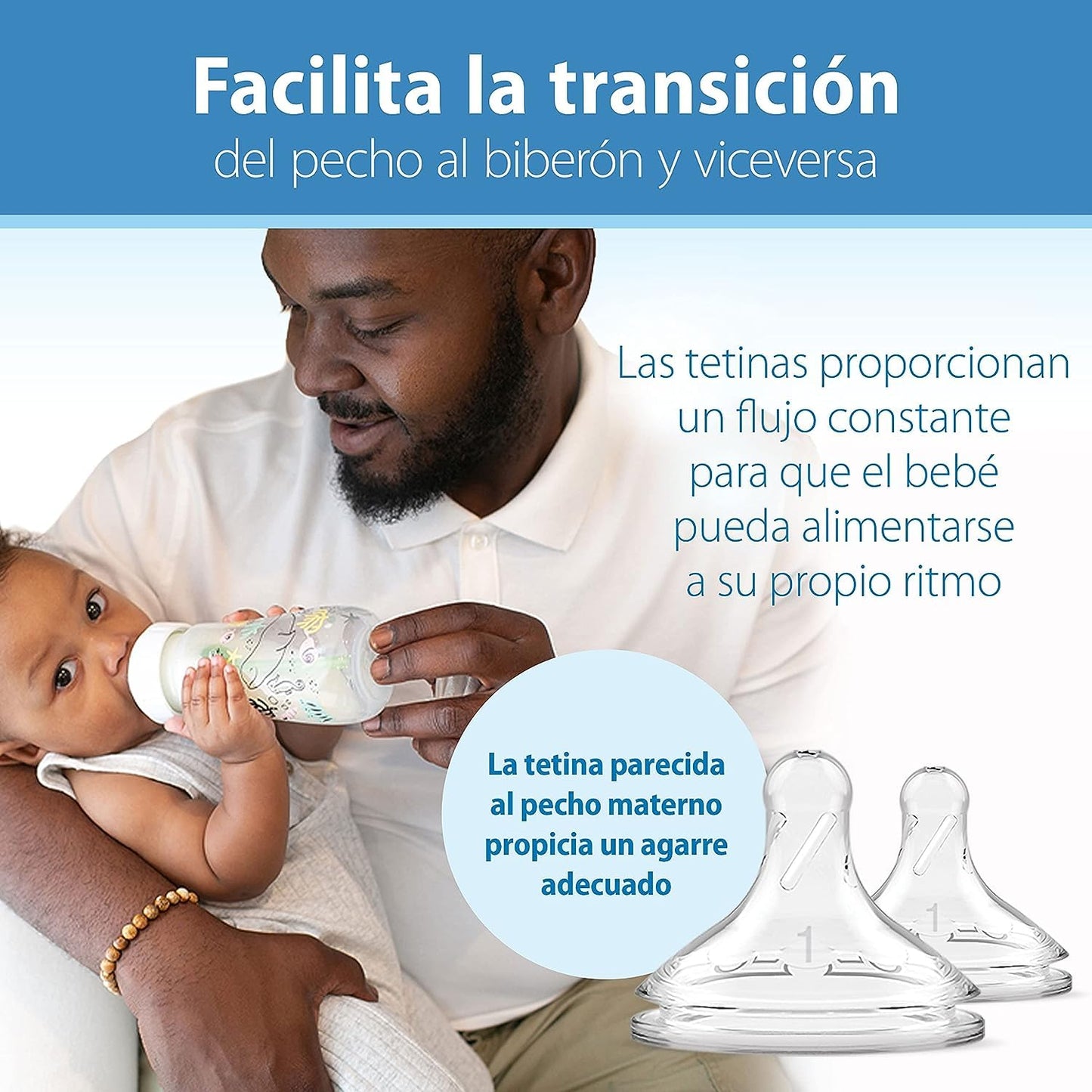Dr. Brown's Anti-Colic Options + Wide-Neck Baby Bottle Designer Edition Dino Decos, 9oz/270mL, Level 1 Slow Flow Nipple, BPA-Free, 0m+, 2-Pack
