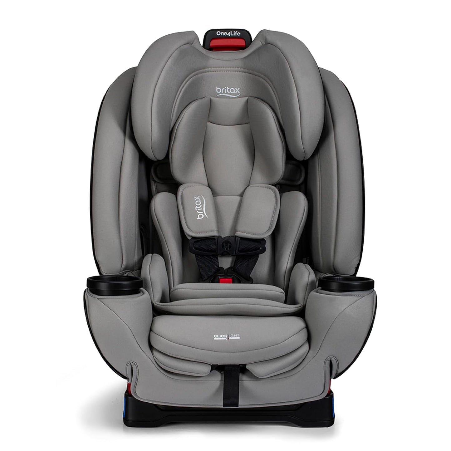 Britax One4Life All-in-One Car Seat, Up to 10 Years of Use, Rear Facing, Forward Facing, & Booster Modes, Extended Rear-Facing, ClickTight Installation & Breathable SafeWash Fabrics — Teak