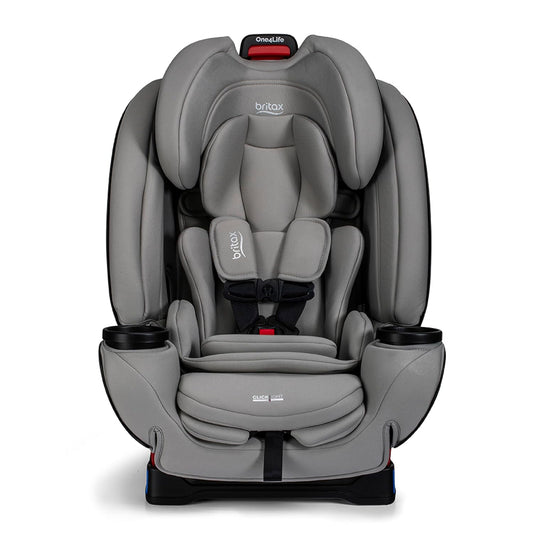 Britax One4Life All-in-One Car Seat, Up to 10 Years of Use, Rear Facing, Forward Facing, & Booster Modes, Extended Rear-Facing, ClickTight Installation & Breathable SafeWash Fabrics — Teak