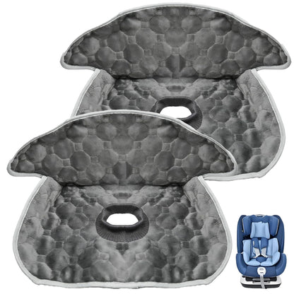 Seat Protector Waterproof Liner Potty Training Toddlers, Waterproof Piddle Pads Seat Potty Training Protector, Piddle Pad for Carseat/Stroller/Highchair, Gray