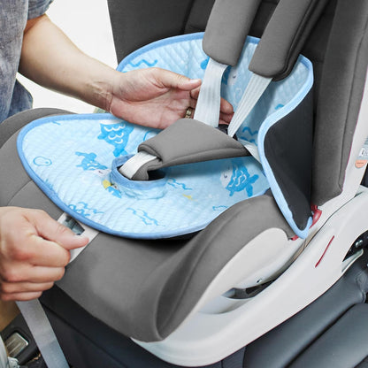 INFANZIA Dry Seat, Car Seat Protector Waterproof Carseat Liner Potty Training Toddlers, Baby and Infants, Piddle Pad for Carseats Strollers (Grey, 1 Pack