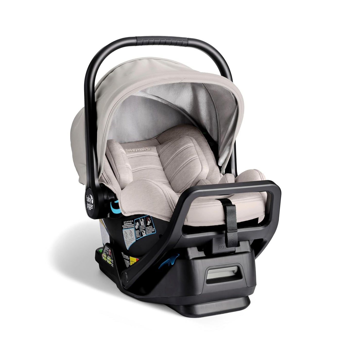 Baby Jogger® City GO 2 Infant Car Seat, Lunar Black – Lightweight Rear-Facing Infant Car Seat, Travel System Compatible, Taxi-Safe