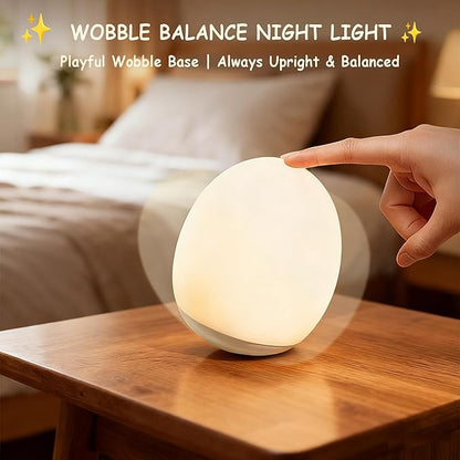 Night Light for Kids,Egg Night Light for Baby Nursery, 7 Colors Changing &30-Min Timer Portable Nursery Night Lamp forBaby Nursery & Kids Bedroom,DIY Hand-Painted Custom Lamp