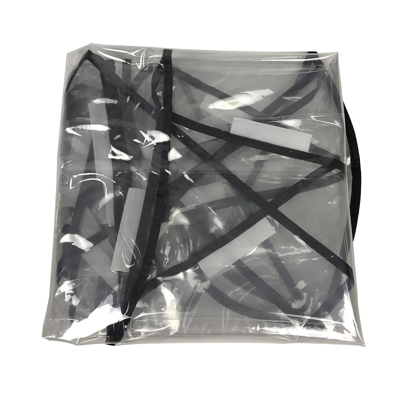 Stroller Rain Cover Universal Stroller Cover for Toddler Umbrella Stroller,Compact Travel Stroller,LLUFO Waterproof Snow Wind Weather Shield,Food Grade EVA No Odor