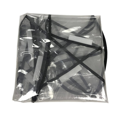 Stroller Rain Cover Universal Stroller Cover for Toddler Umbrella Stroller,Compact Travel Stroller,LLUFO Waterproof Snow Wind Weather Shield,Food Grade EVA No Odor