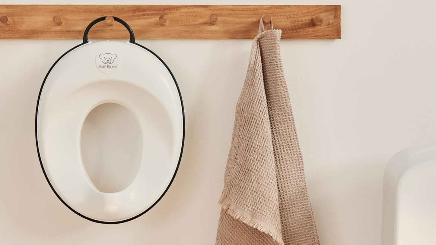 BABYBJORN Toilet Trainer, White/Gray