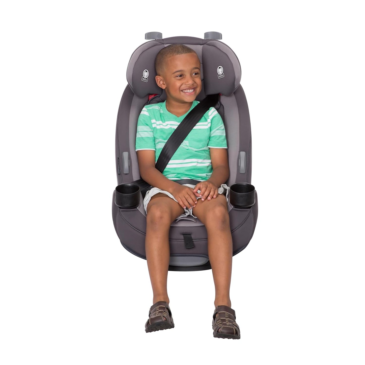 Safety 1st Grow and Go All-in-One Slim Convertible Car Seat, Rear Facing, 5-40 lbs, Forward Facing (30–65 lbs), High Back Booster Seat 40-100 pounds, Alaskan Blue