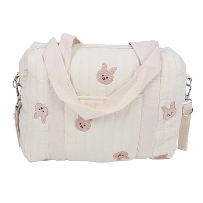 Fafeicy Universal Stroller Organizer, Multifunctional Baby Stroller Storage Bag Baby Stroller Bag Reusable Handbag Nappy Bag (Rabbit Bag)