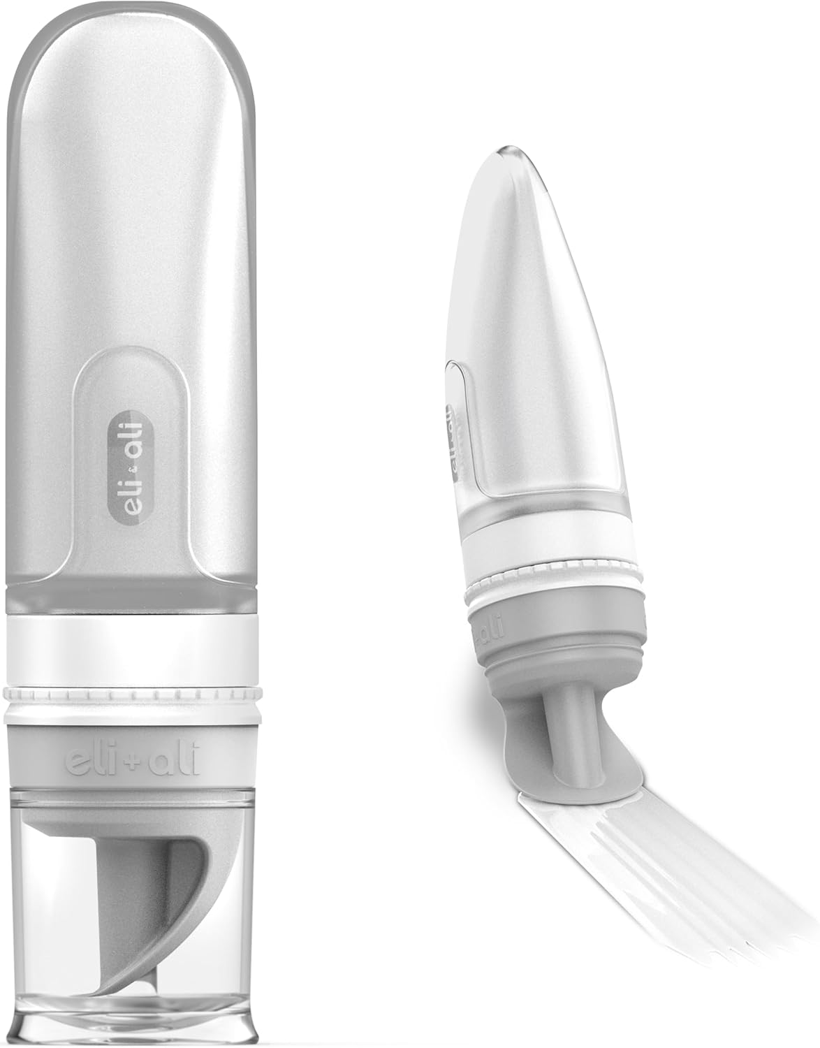 Eli & Ali Swiper Tube - No-Touch Cream Applicator with Refillable Silicone Cream Dispenser for Sunscreen, Diaper Rash, Tattoo Aftercare, Nipple, Progesterone & More - TSA Friendly - Blue, 1 Pack