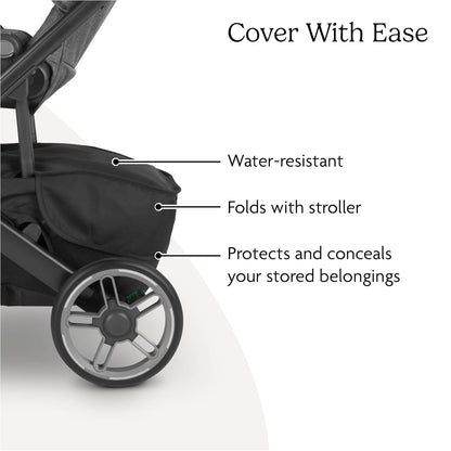 UPPAbaby Basket Cover for Cruz V2 and V3 Strollers - Water-Resistant - Protects and Conceals Belongings - Easy Attachment and Access