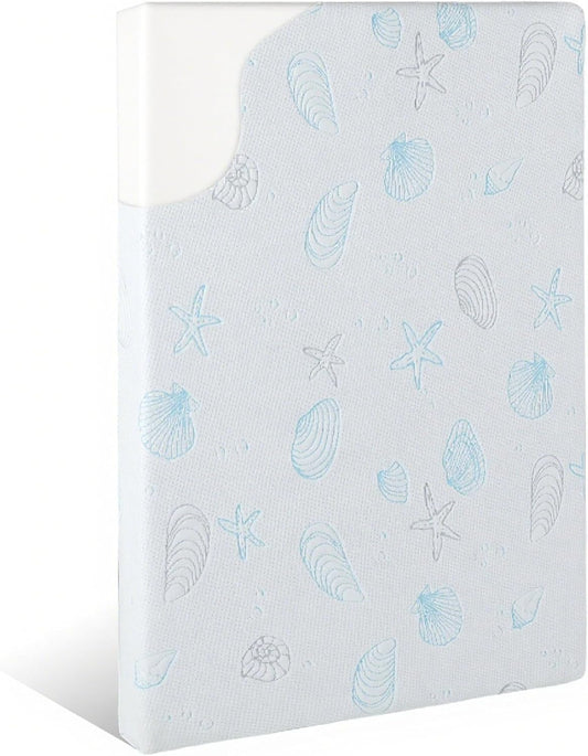 Pack and Play Mattress 38"x26"x3", Crib Mattress Pad for Playard, Pack n Play Mattress with Soft Breathable Washable Cover for Baby and Toddler