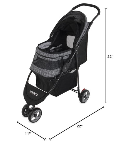 Gen7Pets Regal Plus Dog Stroller - Raspberry Sorbet Pet Stroller, Pink, 1 Count