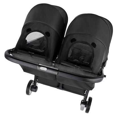 Baby Jogger City Tour 2 Carry-On Approved Travel Stroller, Ultra-Compact Baby Stroller, Lightweight, Easy Fold, Baby Travel Essential, Pitch Black