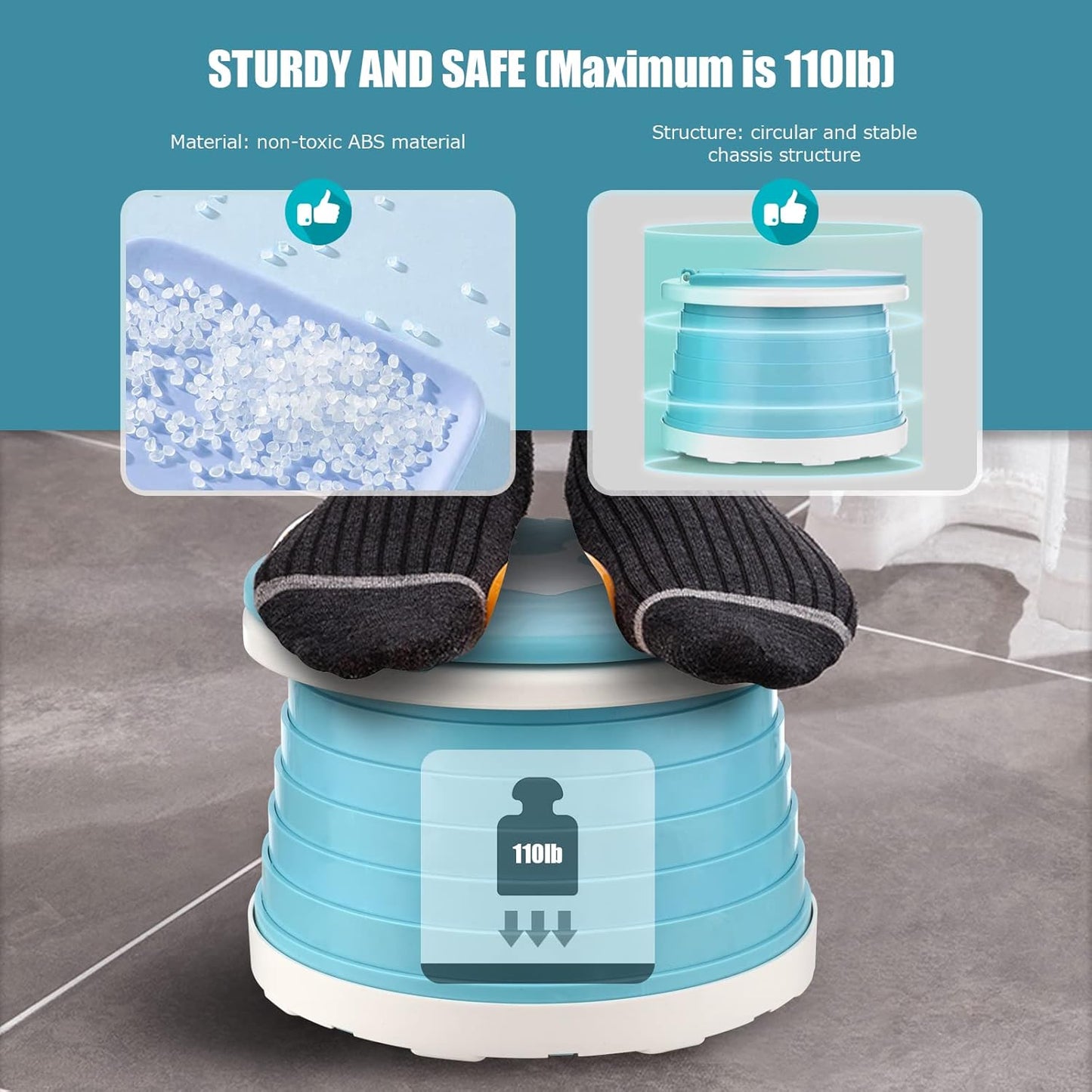Portable Potty for Toddler Travel Foldable Potty Seat for Toddler Training Toilet for Kids Boys Girls Car On The Go Potty Travel Toilet Chair for Camping Park Indoor/Outdoor
