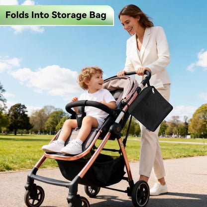 Stroller Bag for Airplane: Airplane Travel Essentials, 46" H x 21" W x 13" D Stroller Cover for Air Travel, Fit Single/Double/Jogging/Baby Stroller Travel System, First Mothers Day Gifts for New Mom