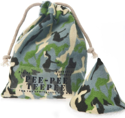 Beba Bean - Pee Pee Teepee for Baby Boy - Reusable & Washable Pee Shield for Diaper Changing - Baby Shower Gifts for Boys - Li’l Monkey Cotton Cloth - Laundry Bag - Set of 5 Covers