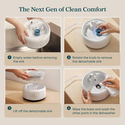 LEVOIT Dual 200S Smart Humidifiers for Bedroom, Top Fill, Customize Humidity for Home, Baby Nursery & Plants with Humidistat, Essential Oil Diffuser, Schedule, Timer, APP & Voice Control, 3L, Blue