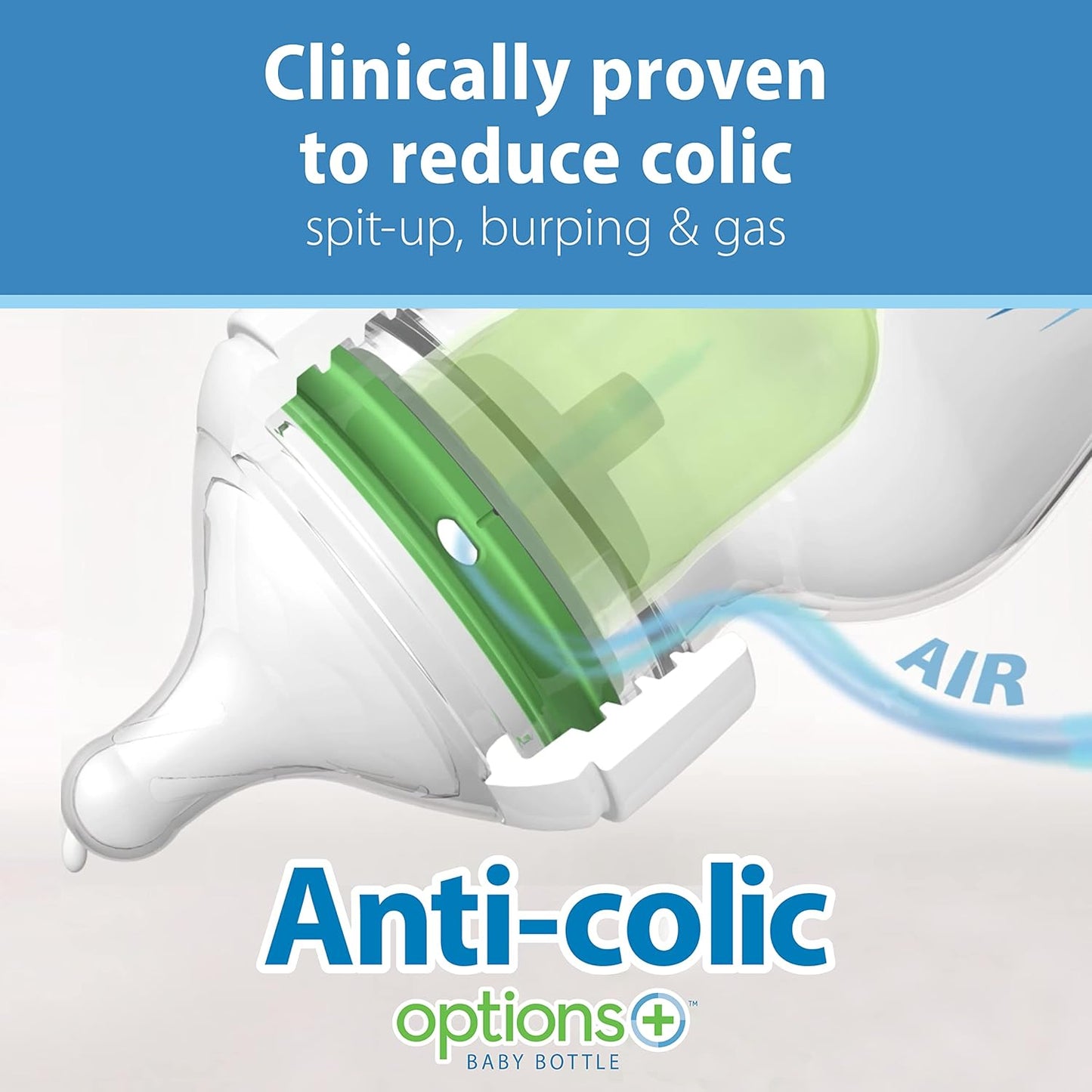 Dr. Brown's Baby Bottle Sterilizer, Dryer & Anti-Colic Options+ Wide-Neck Bottles, Level 1 Slow Flow Nipple, 9 oz, 4 Count