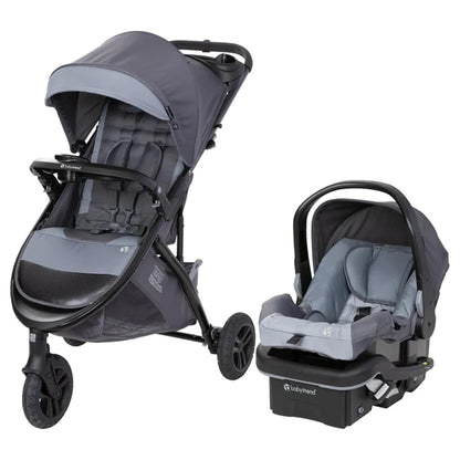 Baby Trend Tango PRO Travel System with Secure-Lift Infant Car Seat, Dash Black