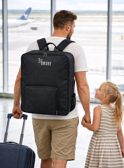 Birdee Stroller Travel Bag Designed For UPPAbaby MINU V2 and MINU - Stroller Gate Check Bag - Backpack For Airplane Travel