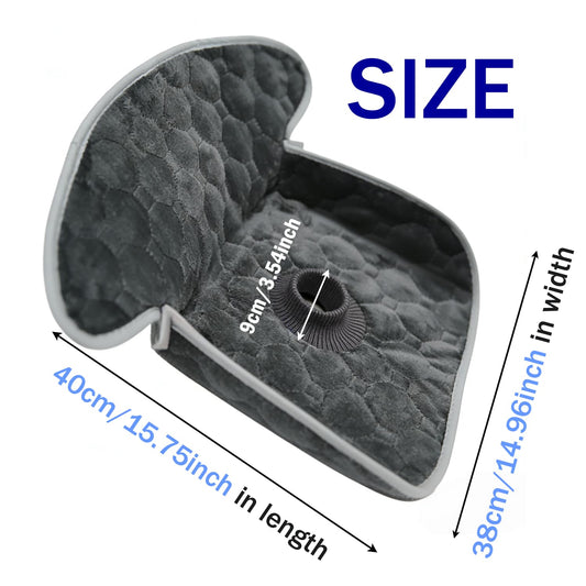 Piddle Pads for Strollers, High Chair, Seat Pad, Seat Protector Waterproof, Baby Potty Training Carseat Protector-Waterproof, Leak-Proof, Washable (Grey)