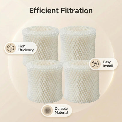 Humidifier Replacement Filter 2.0 Compatible with Canopy Bedside Humidifier and Nursery Humidifier, Made Natural Wood Pulp and Paper Wick Filter, 6 Week Lifespan Humidifier Wicking Filter Replacement