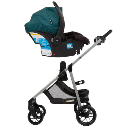 Safety 1st Grow and Go Flex 8-in-1 Car Seat Stroller Combo, Baby Stroller Travel Systems for Infants 4-30 lbs, Stroller and Carseat Combo Set, Night Rider