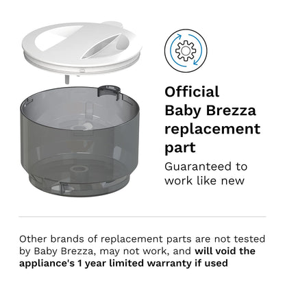 Baby Brezza Replacement Powder Container and Lid for Formula Pro Advanced Only