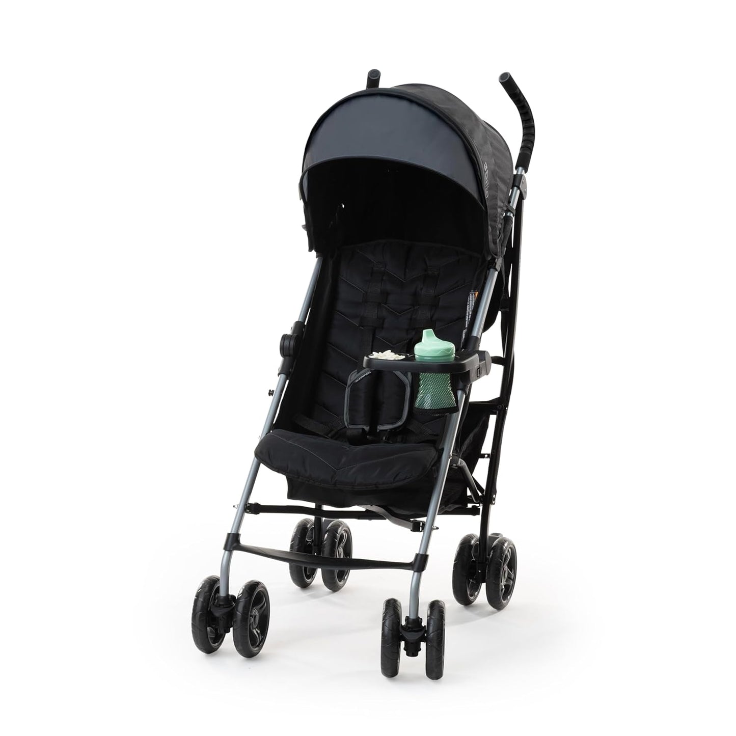 Ingenuity 3Dlite Convenience Stroller, Gray – Lightweight Stroller with Aluminum Frame, Large Seat Area, 4 Position Recline, Extra Large Storage Basket – Infant Stroller for Travel and More
