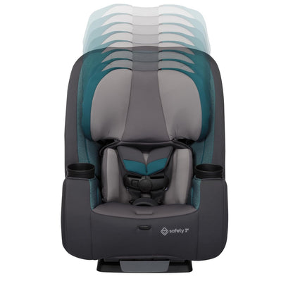 Safety 1st Convertible Car Seat, Convert from Rear to Forward Facing and Belt-Positioning Booster, High Street, From Birth to Age 10, TriMate