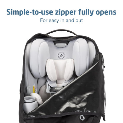 Maxi-Cosi Pria All-in-One Convertible Car Seat, Infant to Toddler Car Seat, Easy-Install Harness, Machine-Washable Cover, 5-100 lbs, Sea Shadow