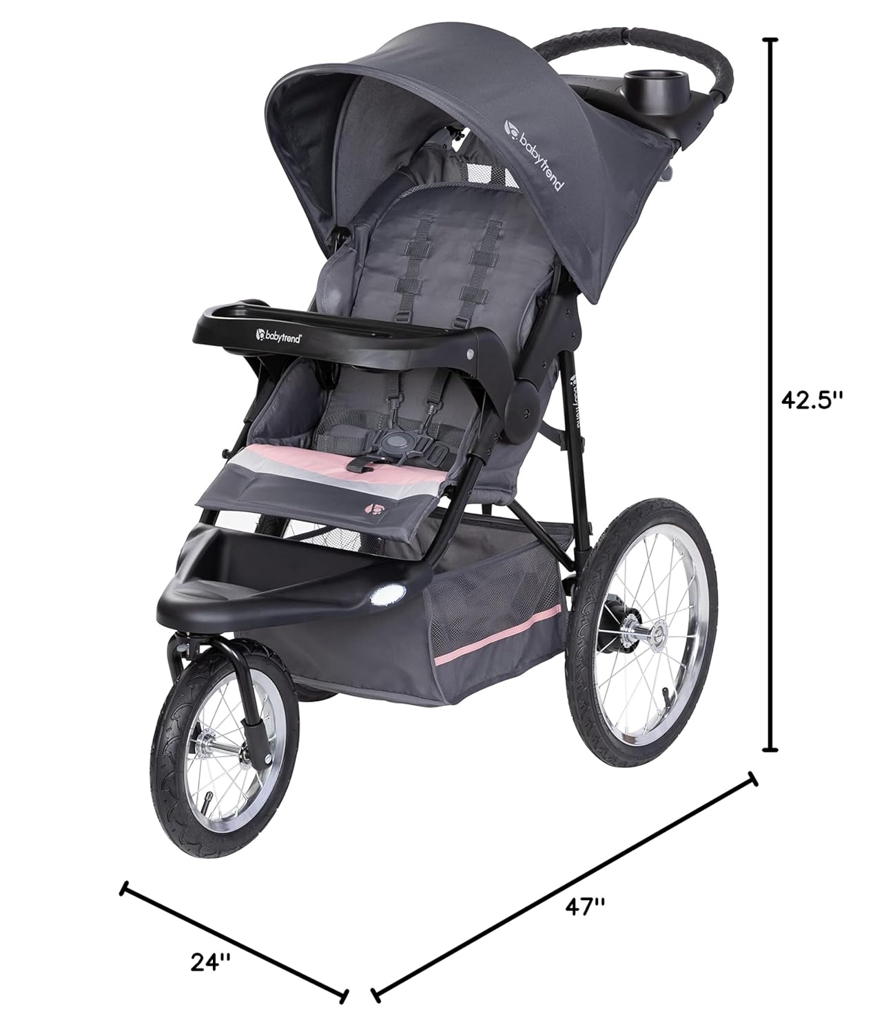 Baby Trend Expedition® Jogger, Dash Grey