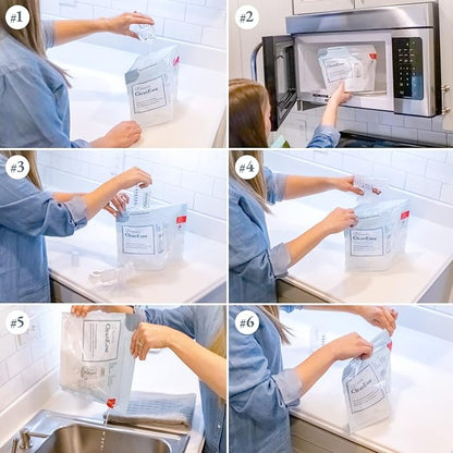 Ameda CleanEase Microwave Steam Sanitization Bags, 7 Count