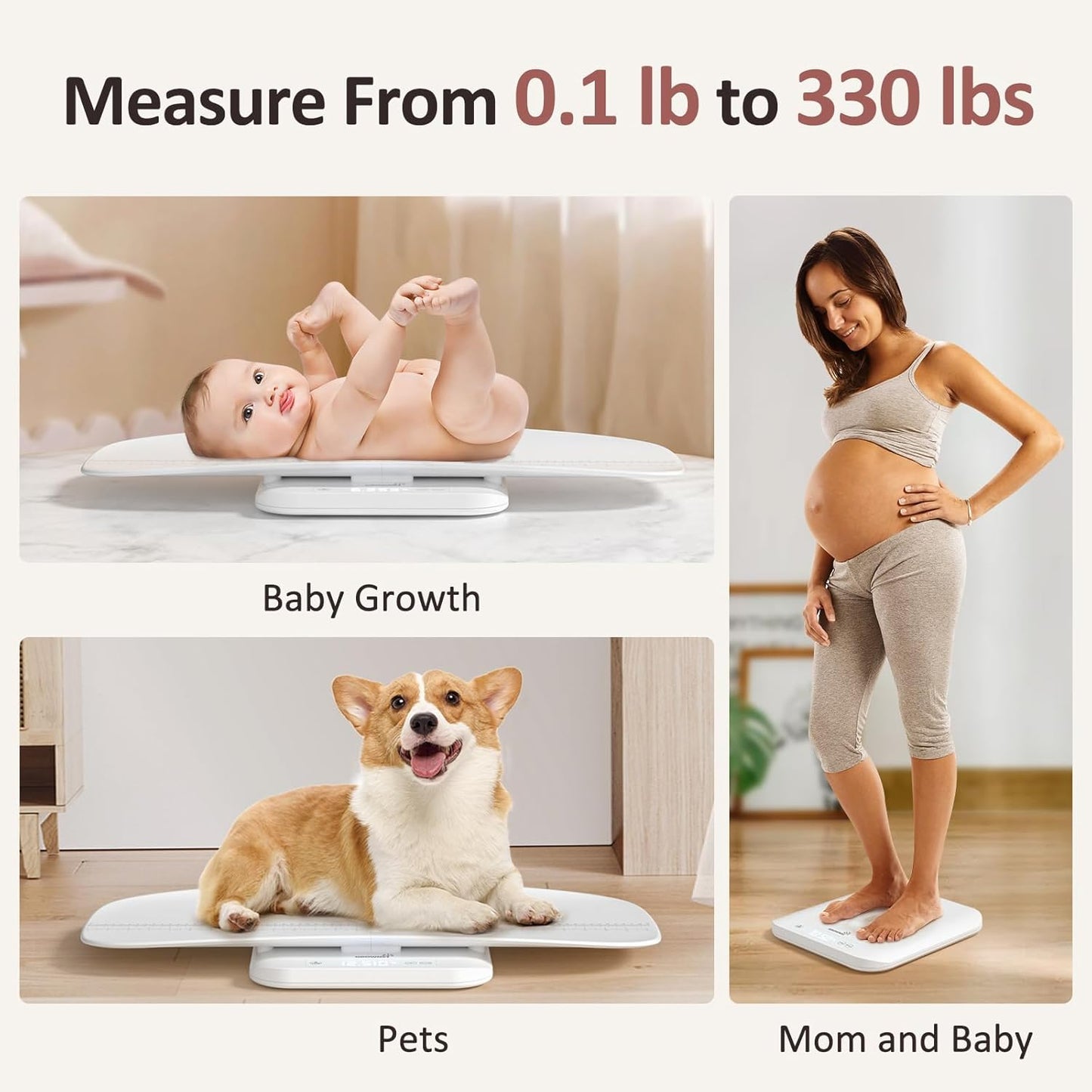 GROWNSY Baby Food Maker and Baby Scale