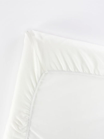 BabyBjörn Fitted Sheet for Travel Crib Light - Organic White